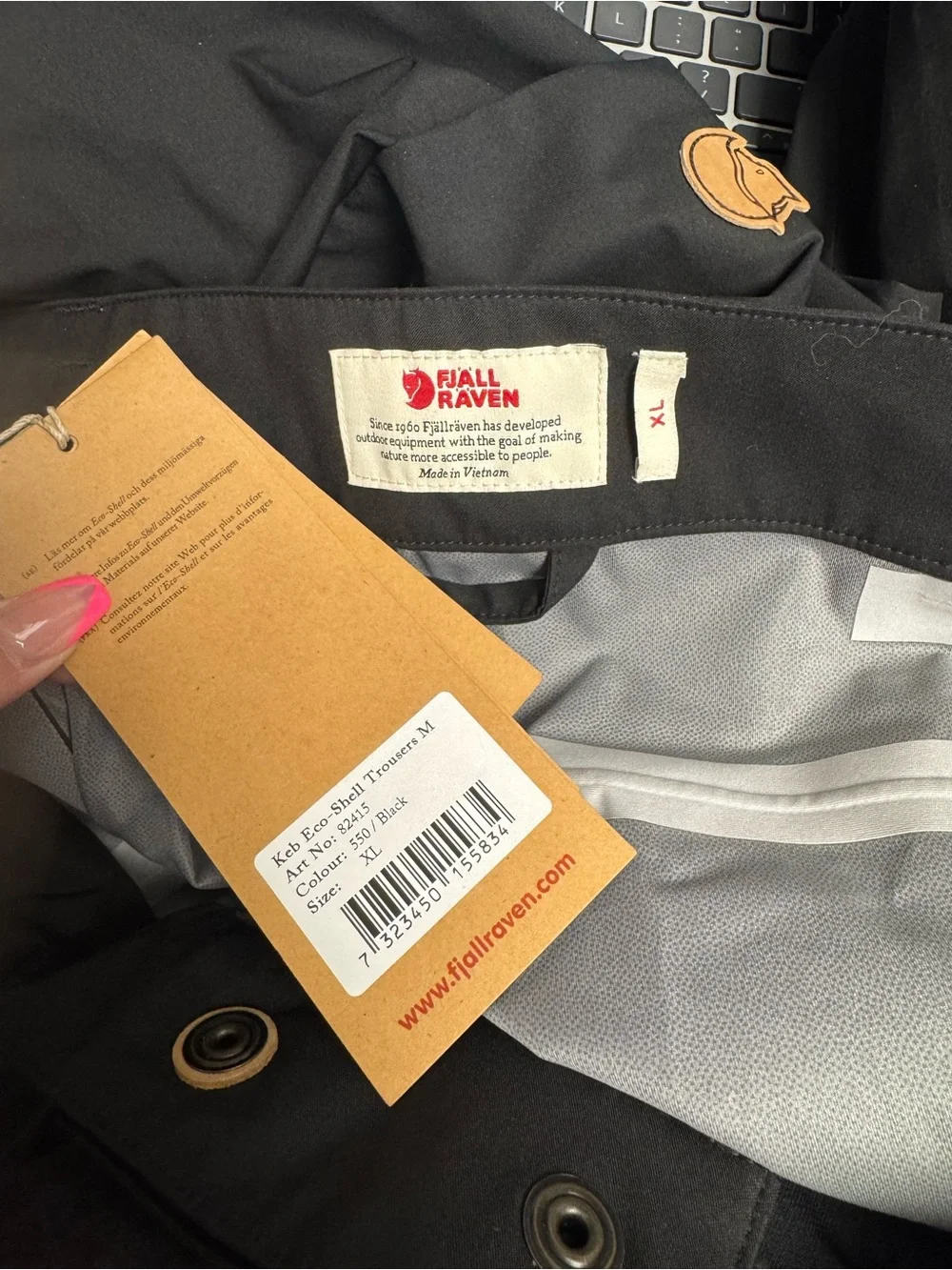 Fjallraven new tags
